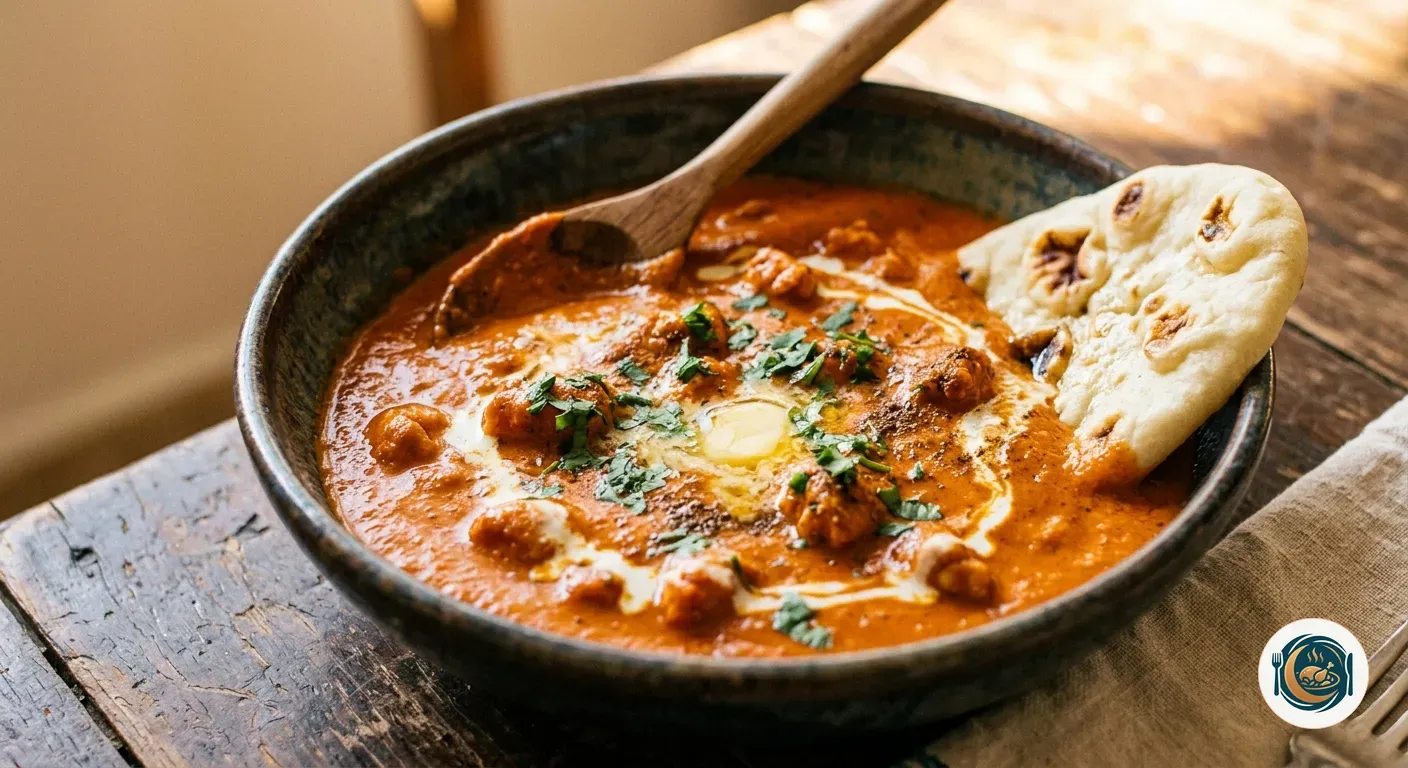 Salsa de tomate triturada en la sartén